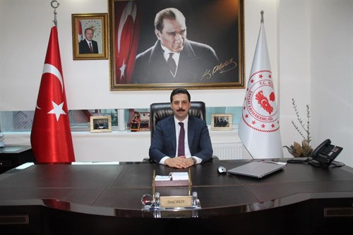 Kaymakam Sayın Yusuf AKIN’ın 10 Kasım ATATÜRK’ü Anma Günü Mesajı
